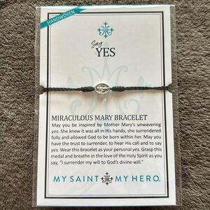 My Saint my hero bracelet. Brand new. Never used